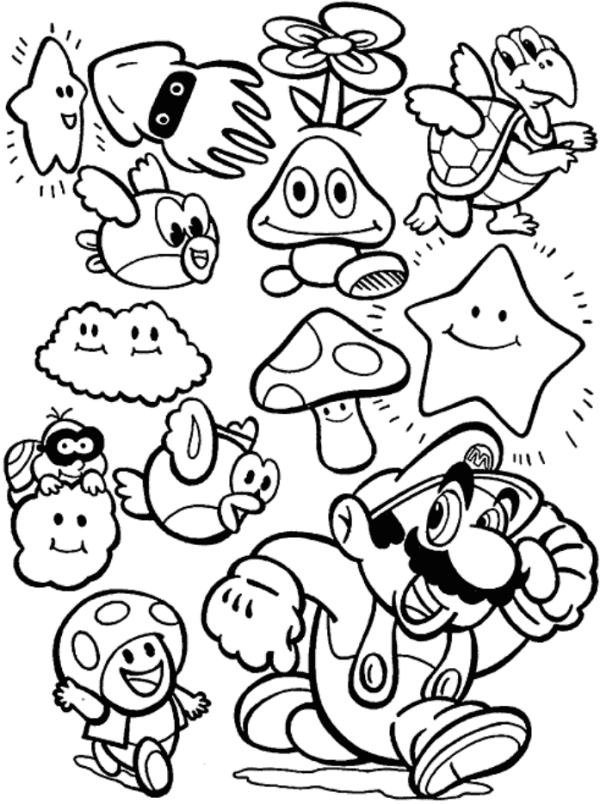 Video Game  Many Characters