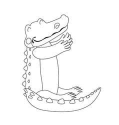 Crocodile Coloring