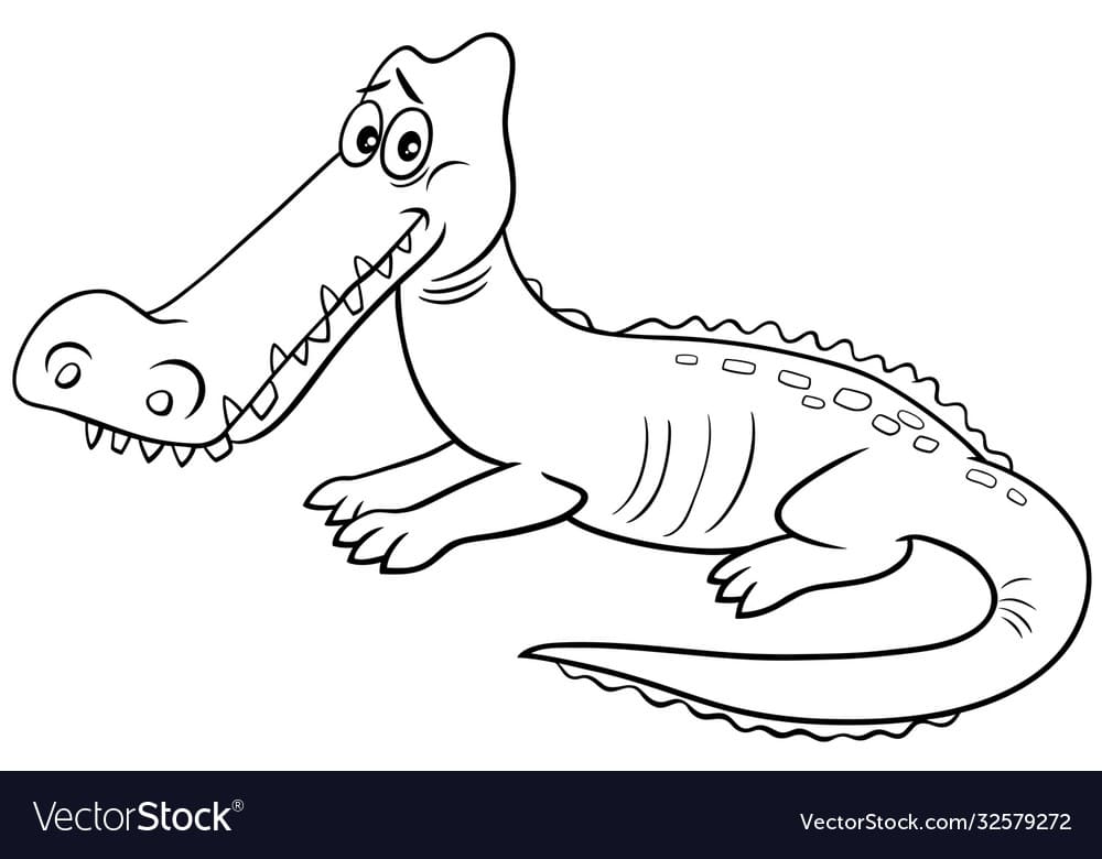 Crocodile Free Printable To Print