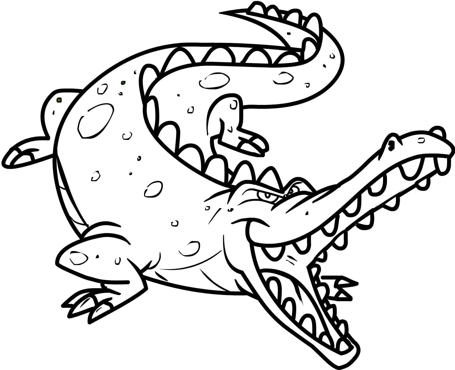 Happy Crocodile
