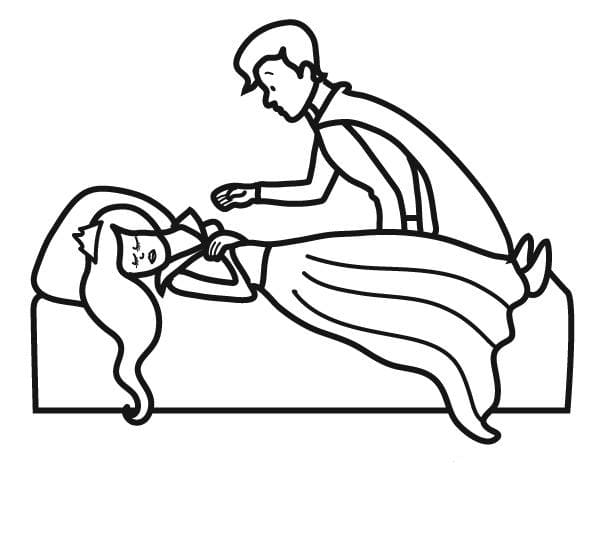 Printable Bed Image