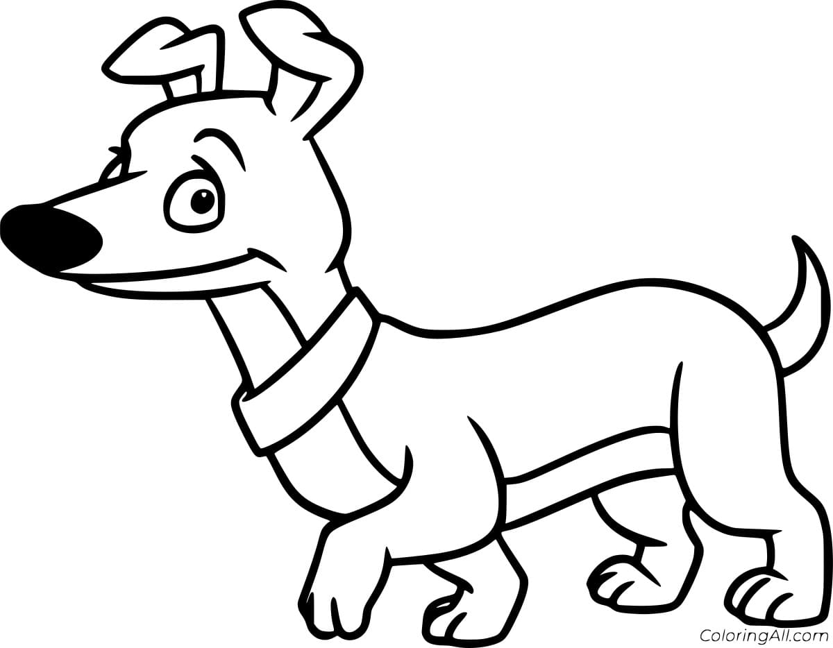 Cute Little Dachshund Free Printable