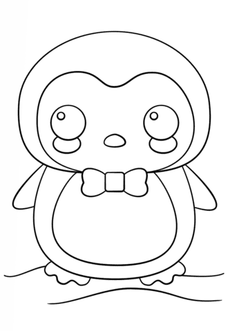 Kawaii Penguin Image