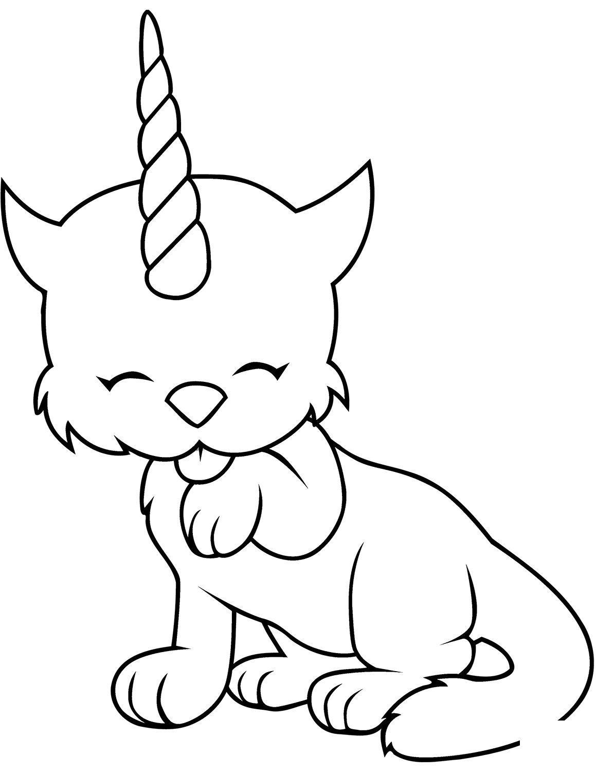 Caticorn Cat Unicorn Cute