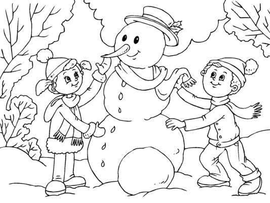 Making Snowman For Kids D05b