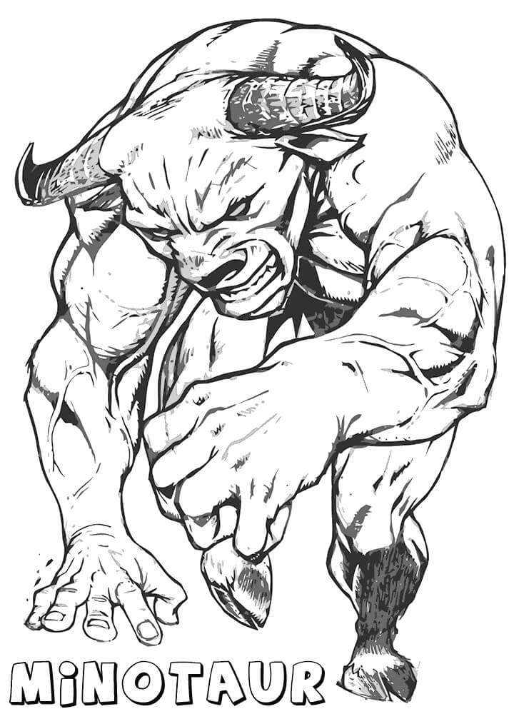 Minotaur Angry