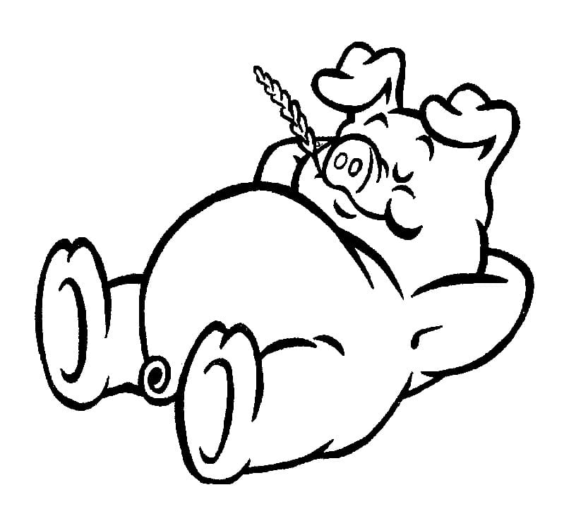 Sleeping Pig