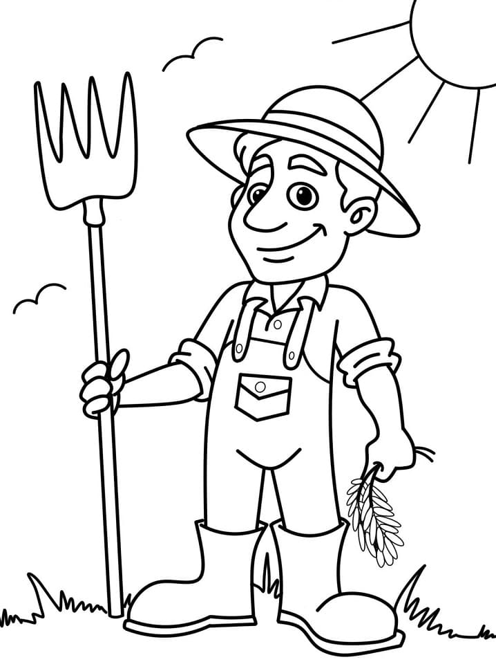 Smiling Farmer