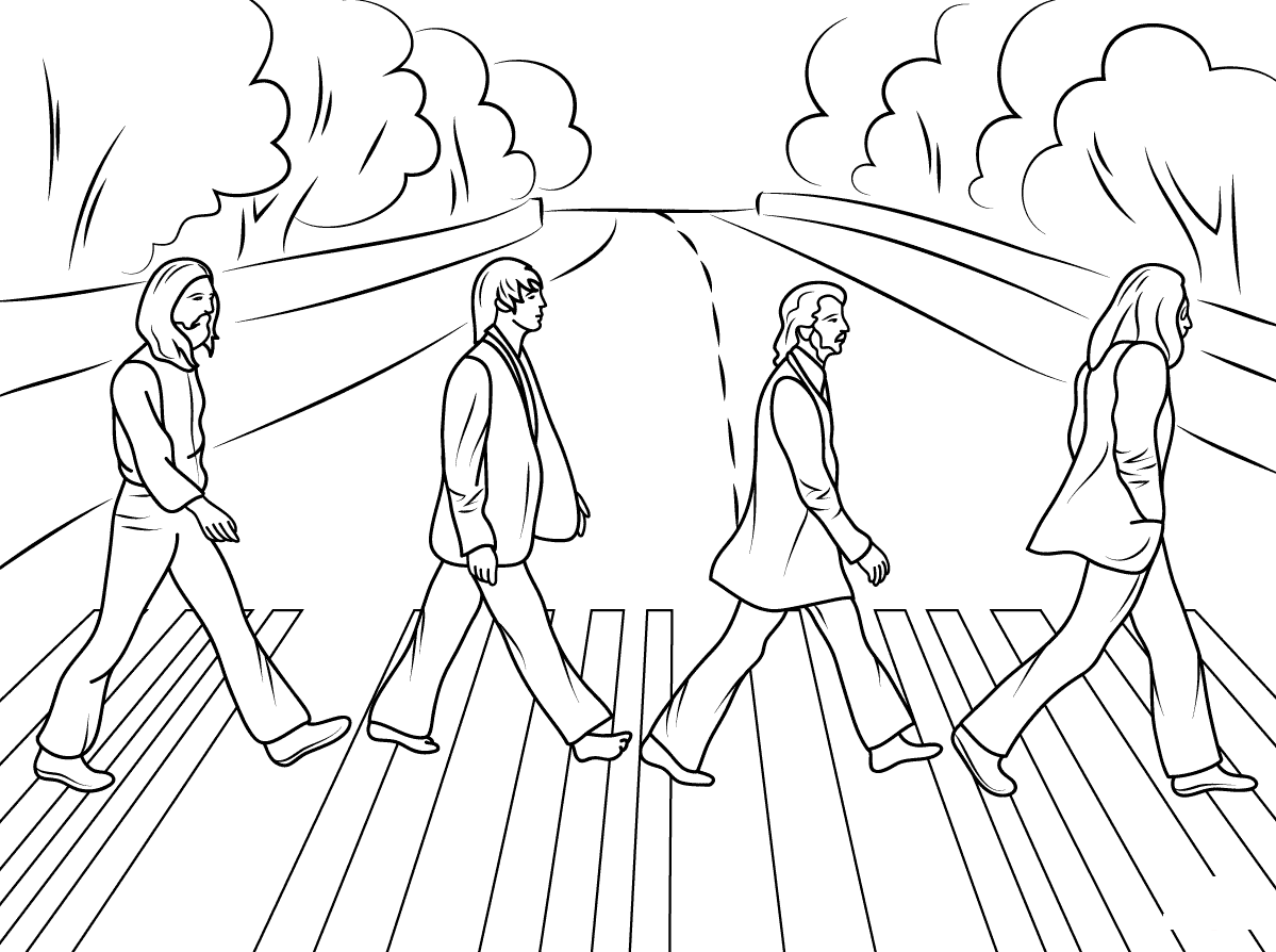 The Beatles Abbey Road Celebritys